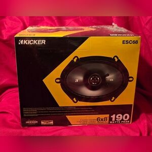 KICKER ESC68 6x8 Inch Car Speakers